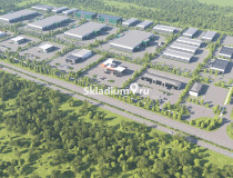 Вид территории. Сухой склад (+18) Склад МПК Тукай Респ Татарстан, Тукаевский р-н, село Мелекес, 25 000 м2 фото 2