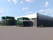 Вид здания. Сухой склад (+18) Склад МПК Тукай Респ Татарстан, Тукаевский р-н, село Мелекес, 25 000 м2 фото 4